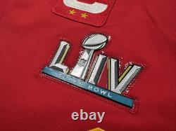 XL 48 Patrick Mahomes #15 Vapor Elite Jersey Red Super Bowl 54 LIV Chiefs