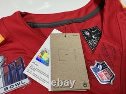 XL Patrick Mahomes #15 Vapor FUSE Super Bowl LVIII 58 Jersey Chiefs Authentic