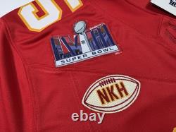XL Patrick Mahomes #15 Vapor FUSE Super Bowl LVIII 58 Jersey Chiefs Authentic