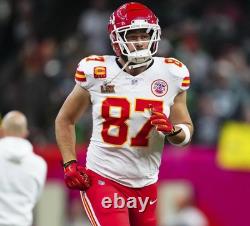 XL Travis Kelce #87 Vapor FUSE Jersey Super Bowl LIX 59 Chiefs Authentic