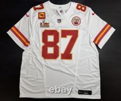 XL Travis Kelce #87 Vapor FUSE Jersey Super Bowl LIX 59 Chiefs Authentic