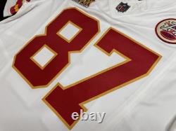 XL Travis Kelce #87 Vapor FUSE Jersey Super Bowl LIX 59 Chiefs Authentic
