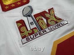 XL Travis Kelce #87 Vapor FUSE Jersey Super Bowl LIX 59 Chiefs Authentic