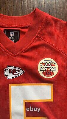 Youth Small Patrick Mahomes #15 Jersey NFL Kansas City Chiefs Red NEW