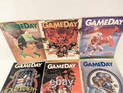 13x 1983 GameDay Redskins Programme Super Bowl Lions Giants Eagles Dolphins Chiefs