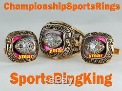 1969 Kansas City Chiefs Championnat Super Bowl Gold Ring Top Boutons De Manchette