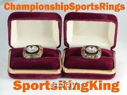 1969 Kansas City Chiefs Championnat Super Bowl Gold Ring Top Boutons De Manchette