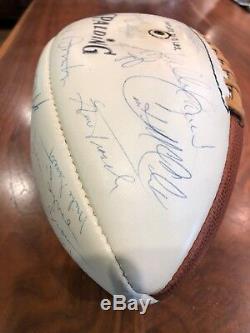 1969 Kansas City Chiefs Équipe Des Champions Du Super Bowl Autographié Balle Jsa Z51105