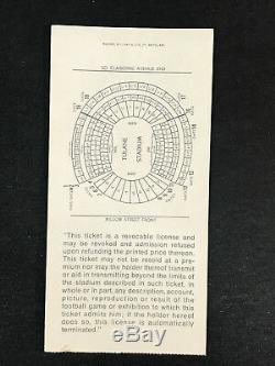 1970 Super Bowl IV Ticket Stub Kc Chiefs Minnesota Vikings Belles Plis No (a)