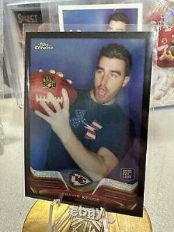 2013 Topps Chrome Black Refractor #118 Travis Kelce 292/299 (RC)