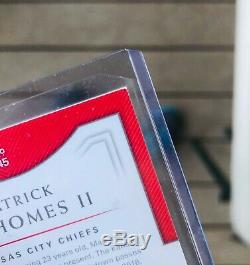 2018 Panini Trésors Nationaux Patrick Mahomes Or 8/10 Chefs Mvp Du Super Bowl
