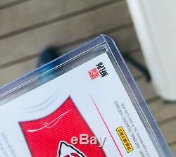 2018 Panini Trésors Nationaux Patrick Mahomes Or 8/10 Chefs Mvp Du Super Bowl