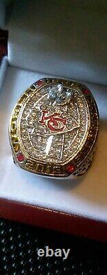 2020 Kansas City Chiefs Super Bowl Championnat LIV Mahomes Mvp Ring Sz11 Withbox