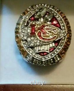 2020 Kansas City Chiefs Super Bowl Championship LIV Mahomes Mvp Ring Sz11.5 & Box
