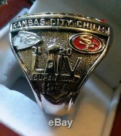 2020 Kansas City Chiefs Super Bowl Championship LIV Mahomes Mvp Ring Sz13 Withbox