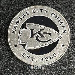 2020 Kansas City Chiefs Super Bowl LIV 2 Coin Set 24k Plaqué Or Et Argent Fin