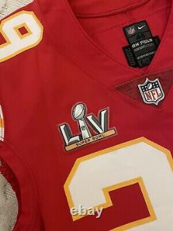 2021 Kansas City Chiefs Bopete Keyes Super Bowl LV Jeu Émis Jersey! Royaume