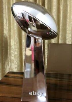 2023 Kansas City Chiefs Super Bowl LVII Trophée Vince Lombardi Hauteur 34CM