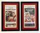 2 2023 & 2024 Kansas City Chiefs Super Bowl Championship Journaux Encadrés Authentiques