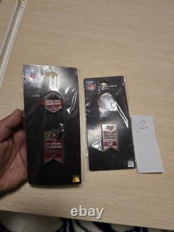 326 Épingles et Magnets Lot Super Bowl LV Épingle Timbrée. Chiefs Buccaneers NFL