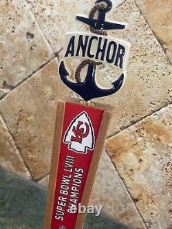 49ers + Kansas City Chiefs Poignée de robinet de bière commémorative du Super Bowl - tout neuf
