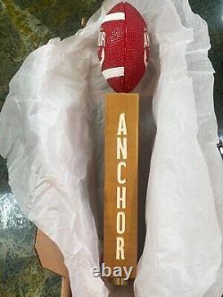 49ers + Kansas City Chiefs Poignée de robinet de bière commémorative du Super Bowl - tout neuf