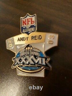 Andy Reid NFL Alumni Pin Associated Press NFL Coach Of The Year Award Media New
