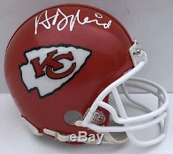 Andy Reid Signé Autographié Kansas City Chiefs Mini Casque Super Bowl Coa
