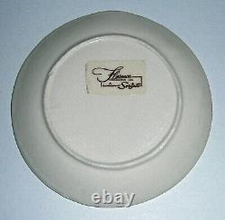 Assiette Super Bowl IV de 1970 KC Chiefs vs Vikings 4 1/4 assiette en céramique Chrysler RARE