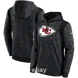 Authentique Nike Kansas City Chiefs Hommes NFL Crucial Catch Sweat à Capuche de Sideline NEUF