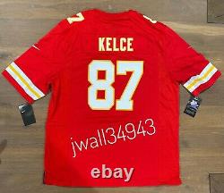 Authentique Nike Travis Kelce Kansas City Chiefs Mens Super Bowl LIV 54 Jersey