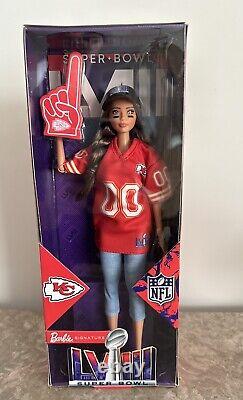 Barbie Poupée Championne du Super Bowl NFL des Kansas City Chiefs
