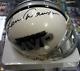 Casque Mini Mvp Du Super Bowl SignÉ Par Len Dawson, Quarterback Des Kc Chiefs (jsa)