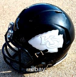 CASQUE MINI SIGNÉ TRENT MCDUFFIE Chiefs JSA COA SUPER BOWL LVII