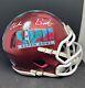 Casque Nfl Signé Par Clark Hunt Des Kansas City Chiefs Jsa Coa Super Bowl Authentique