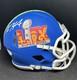 Casque Nfl Signé Par Kareem Hunt Des Kansas City Chiefs Jsa Coa Super Bowl Lix 3 Peat