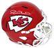 Casque Speed Signé De Patrick Mahomes Des Kansas City Chiefs Super Bowl Lvii Beckett