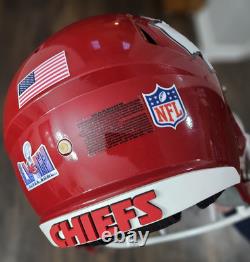 Casque de football des Kansas City Chiefs Super Bowl 58