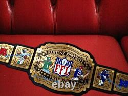 Ceinture de Championnat FFL Design Inspiré du Football Fantaisie Personnalisable