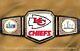 Ceinture De Championnat Nfl Super Bowl 57 Des Kansas City Chiefs, Taille Adulte, En Laiton De 2mm.