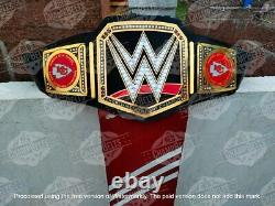 Ceinture de championnat NFL Super Bowl 57 des Kansas City Chiefs, taille adulte en laiton de 4mm