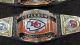 Ceinture De Championnat Superbowl Des Kansas City Chiefs De La Nfl, Ceinture Empilée Plaquée