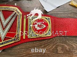 Ceinture de championnat des Kansas City Chiefs Super Bowl LIV/LVII 54/57 Football 4mm Zinc