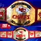 Ceinture De Championnat Du Super Bowl Kc Des Chiefs De Kansas City En Cuir Taille Adulte 2mm