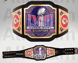 Ceinture de championnat héritage des champions du Super Bowl LVIII édition Kansas City Chiefs en Full HD