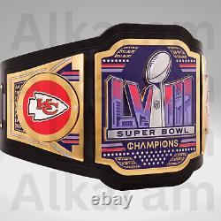 Ceinture de championnat héritage des champions du Super Bowl LVIII édition Kansas City Chiefs en Full HD