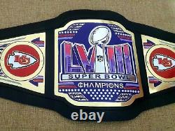 Ceinture de championnat héritage des champions du Super Bowl LVIII édition Kansas City Chiefs en Full HD