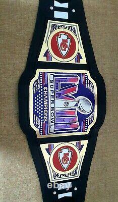 Ceinture de championnat héritage des champions du Super Bowl LVIII édition Kansas City Chiefs en Full HD