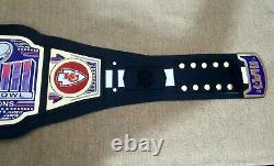 Ceinture de championnat héritage des champions du Super Bowl LVIII édition Kansas City Chiefs en Full HD