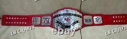 Ceinture de championnat personnalisée du Super Bowl LVIII des Kansas City Chiefs en laiton de 4MM